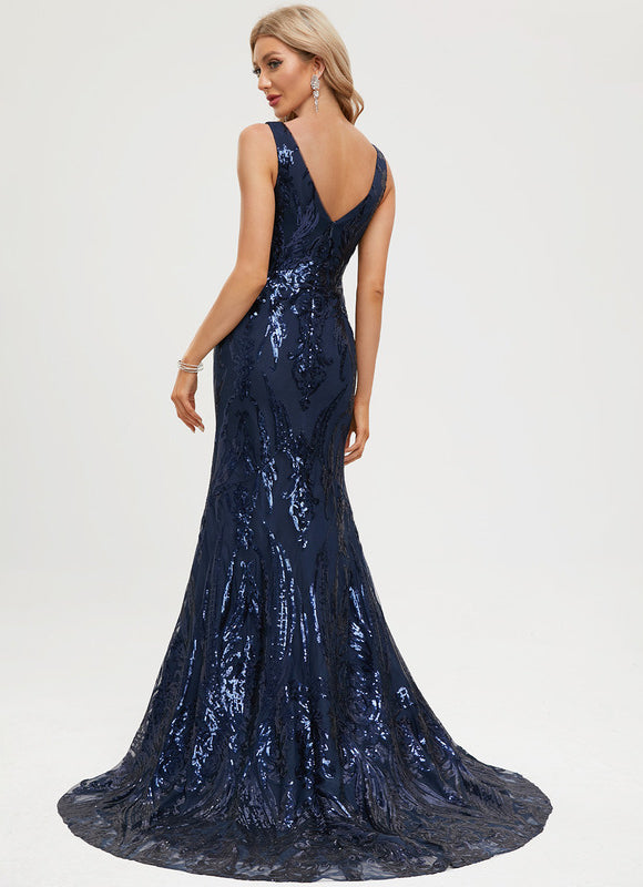 Robe Chic Sirène Pailletée - gallery 9