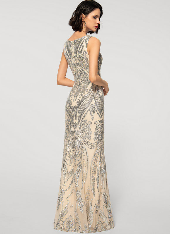 Robe De Soirée Chic Verte - gallery 1