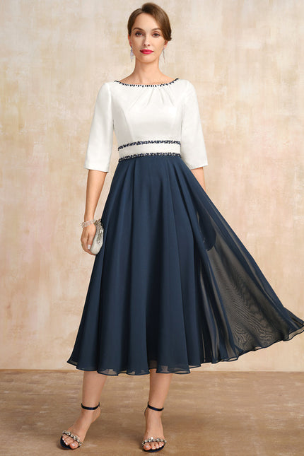 Robe Chic Chic Plissé Élégant