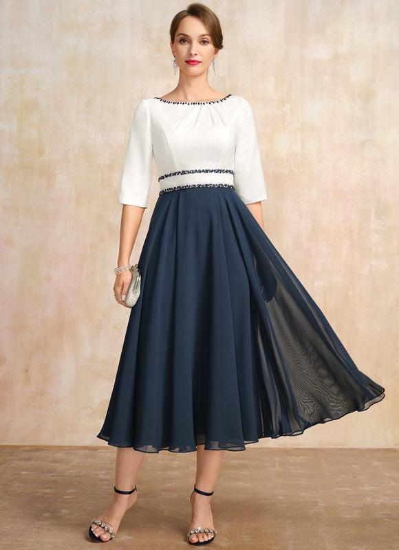 Robe Chic Chic Plissé Élégant
