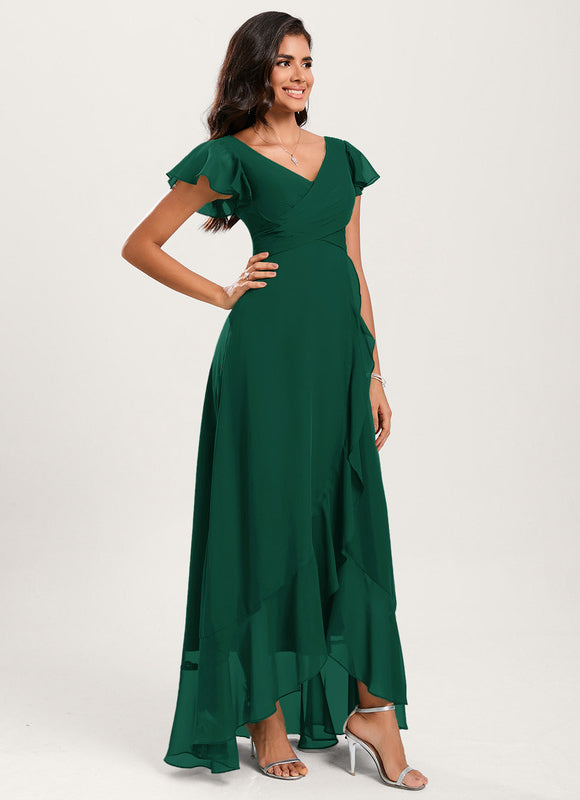 Robe Chic Fluide Bleu Nuit - gallery 3