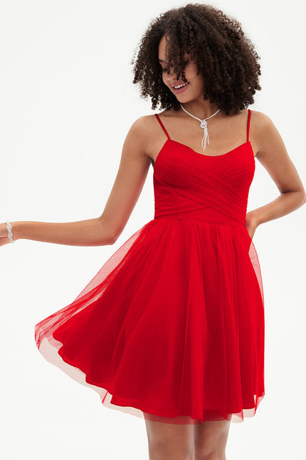 Robe Chic Tulle Flottante