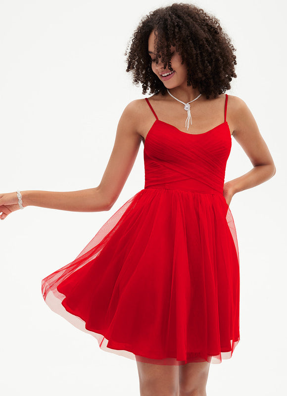 Robe Chic Tulle Flottante