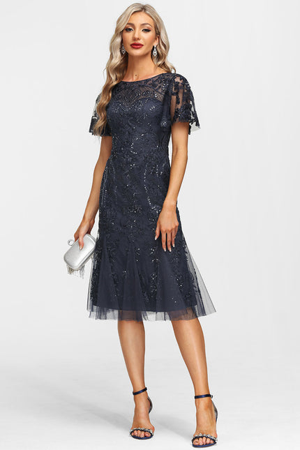 Robe Chic Éclat Marine