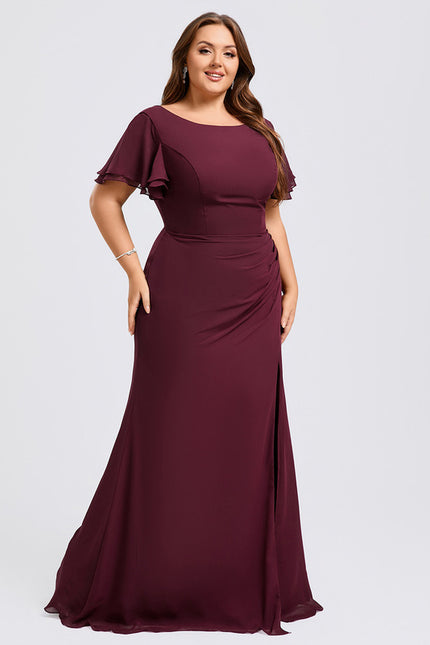 Robe Chic Flottante Bordeaux - gallery 8