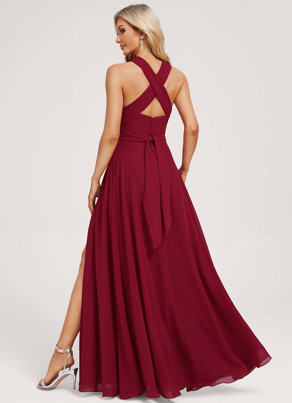 Robe Chic Bordeaux Fluide - gallery 9