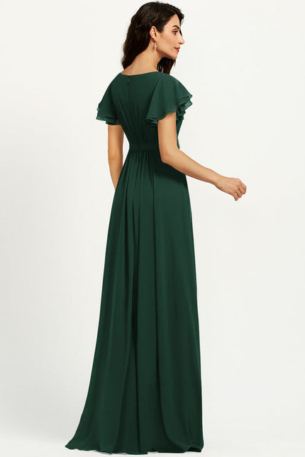 Robe Chic Mousseline Drapée - gallery 8