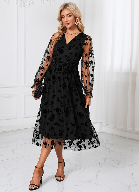 Robe Chic Nuit Étoilée Envoûtante - gallery 4