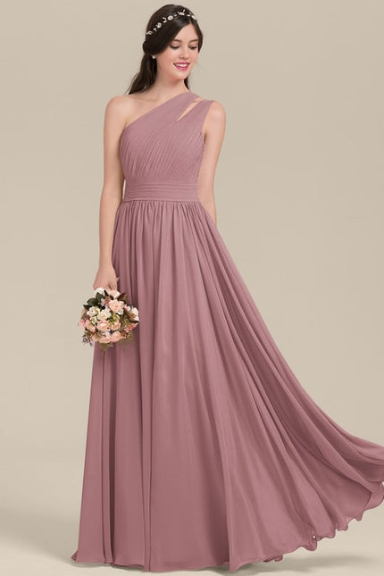 Robe Chic Asymétrique Beige