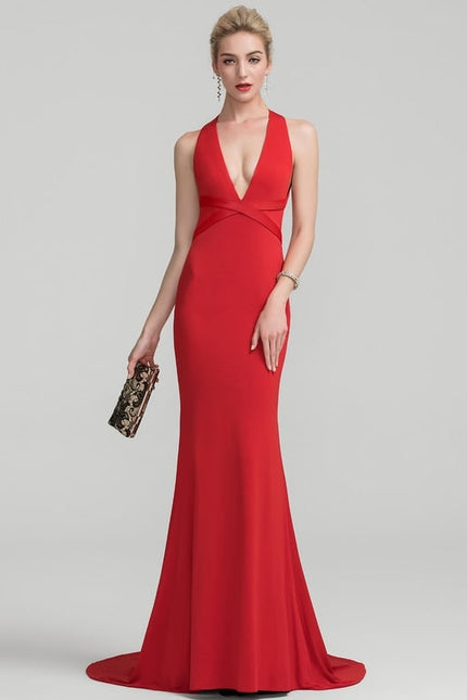 Robe Rouge Moulante Chic - gallery 2