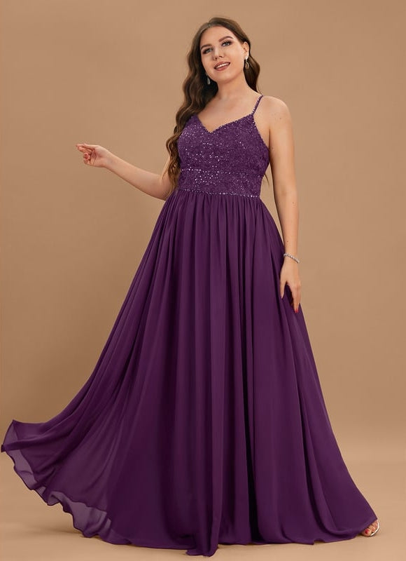 Robe Chic Élégance Pourpre - gallery 6
