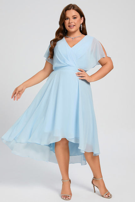 Robe Chic Fluide Bleu Nuit - gallery 7