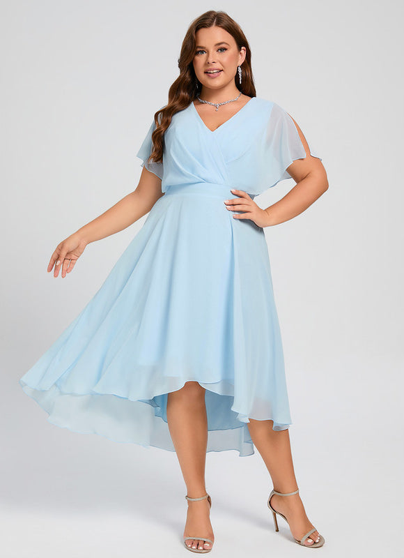 Robe Chic Fluide Bleu Nuit - gallery 7
