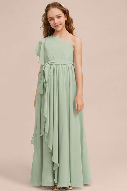 Robe Chic Vert Doux Flottant - gallery 3