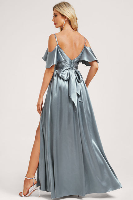 Robe Chic Satinée Aérienne