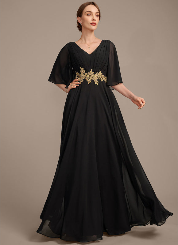 Robe Chic Marine Appliquée