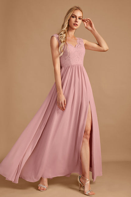 Robe Chic Élégance Rosée
