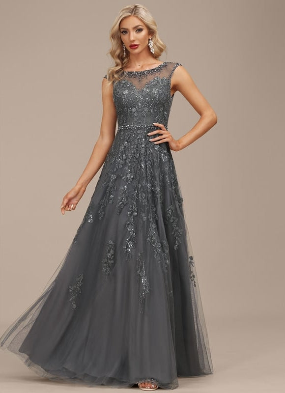 Robe Chic Charbon Étoilé