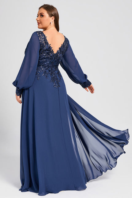 Robe Chic Éclat Marine - gallery 8