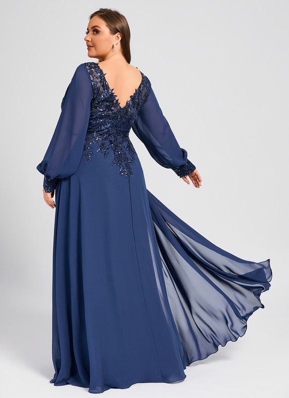 Robe Chic Éclat Marine - gallery 8