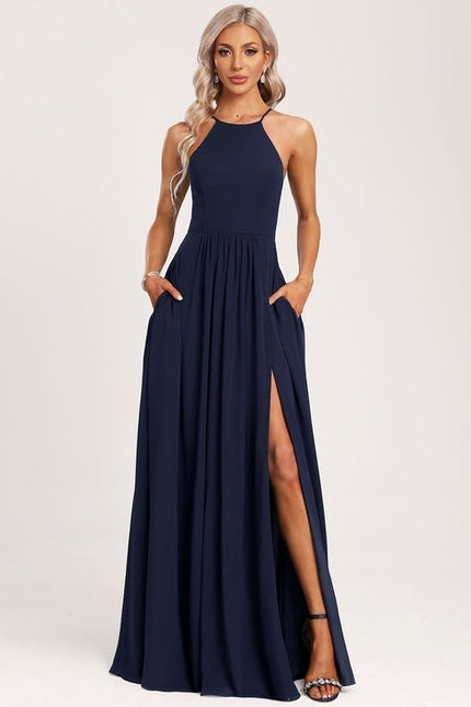 Robe Chic Soirée Rosée - gallery 4