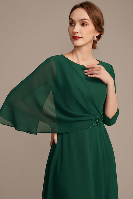 Robe Chic Mousseline Nuit - gallery 3