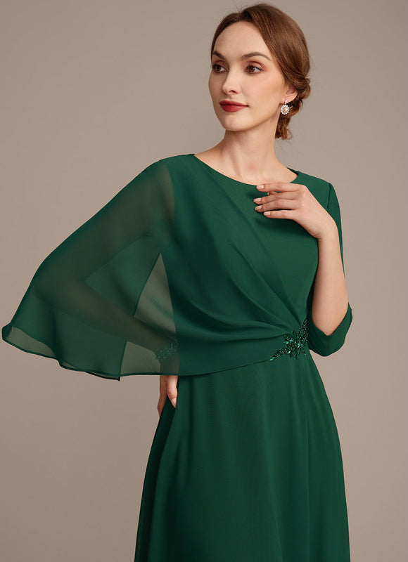 Robe Chic Mousseline Nuit - gallery 3