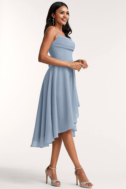 Robe Demoiselle D'Honneur Chic Courte - gallery 1