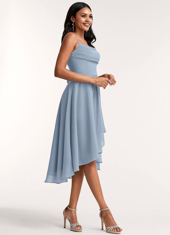 Robe Demoiselle D'Honneur Chic Courte - gallery 1