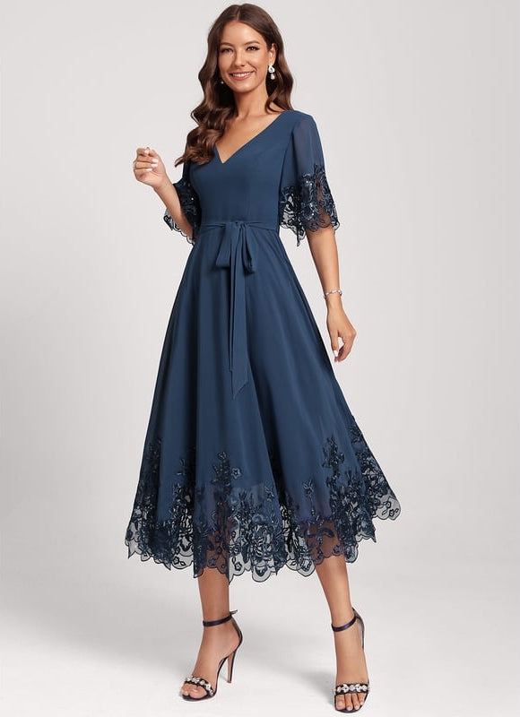 Robe Chic Légère Dentelle - gallery 1