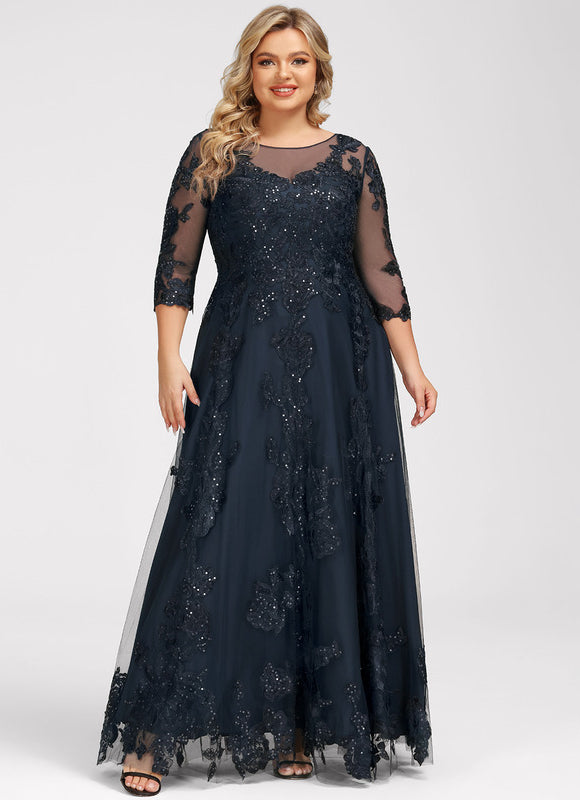 Robe Chic Étoilée Marine - gallery 7