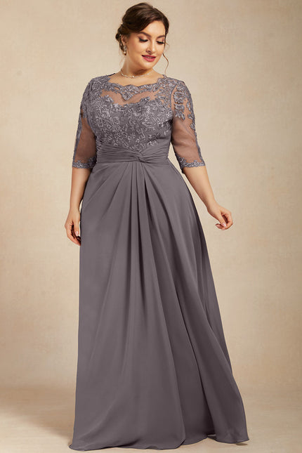 Robe Chic Vert Sombre Chic - gallery 4