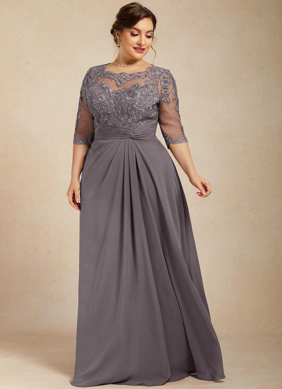 Robe Chic Vert Sombre Chic - gallery 4