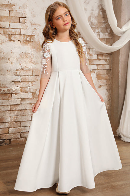 Robe Chic Blanche Évasée