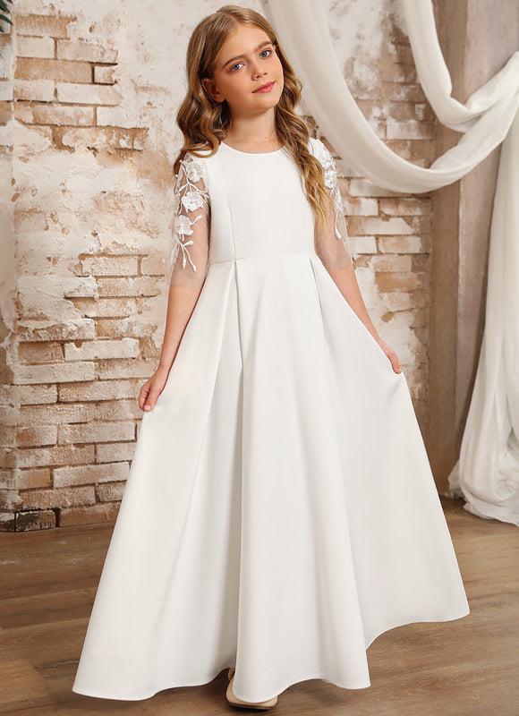 Robe Chic Blanche Évasée