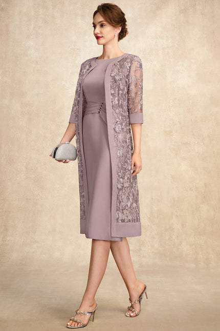 Robe Chic Élégance Lilas - gallery 8
