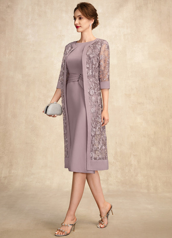Robe Chic Élégance Lilas - gallery 8