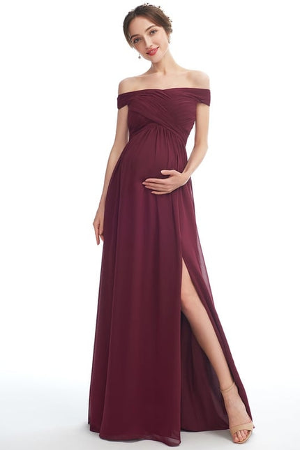 Robe Chic Maternité Bordeaux - gallery 3