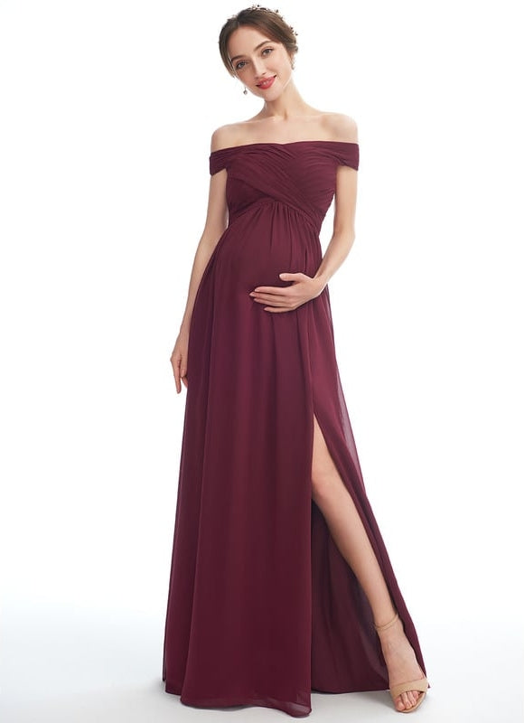 Robe Chic Maternité Bordeaux - gallery 3
