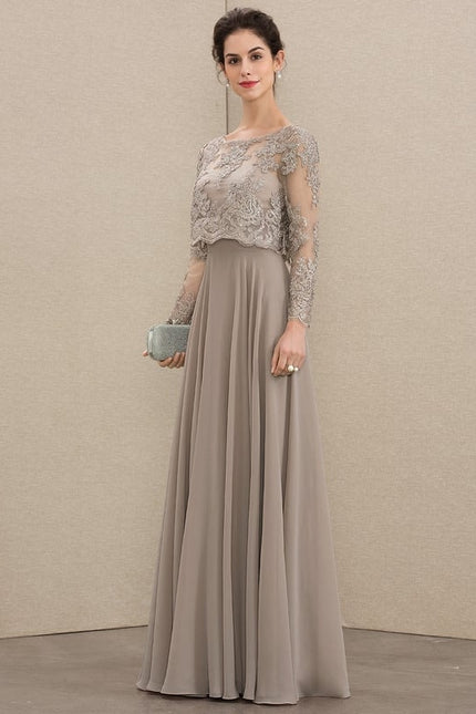 Robe Chic Violette Brodée - gallery 3