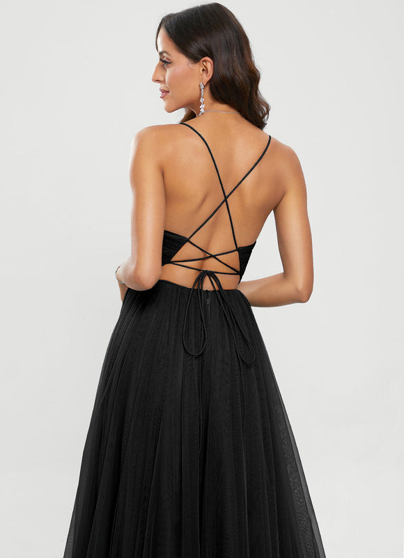 Robe Chic Tulle Noir - gallery 2