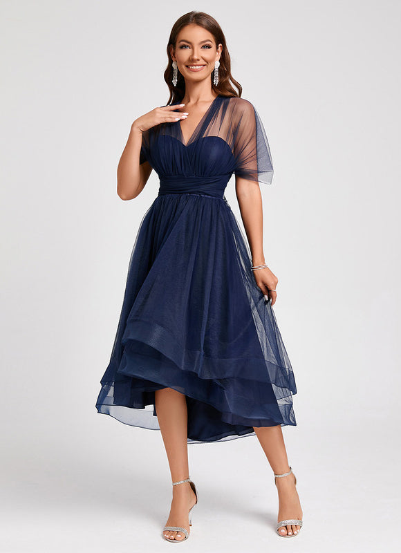 Robe Chic Drapée Moderne - gallery 5