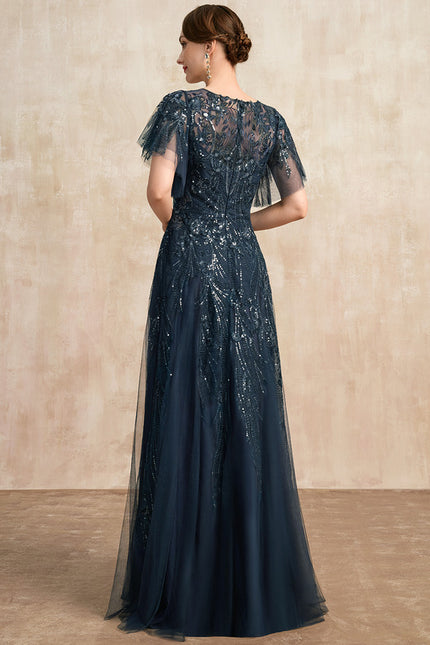 Robe Chic Étoilée Marine - gallery 2