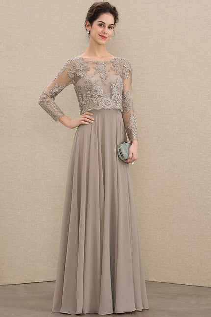 Robe Chic Violette Brodée - gallery 2
