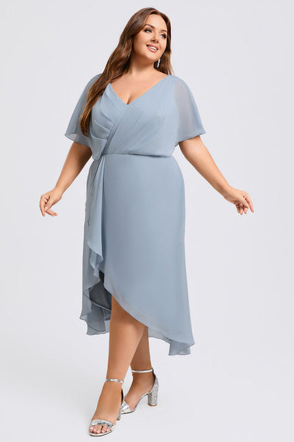 Robe Chic Mousseline Volants - gallery 7