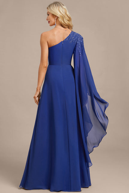 Robe Chic Chic Asymétrique Satin - gallery 5