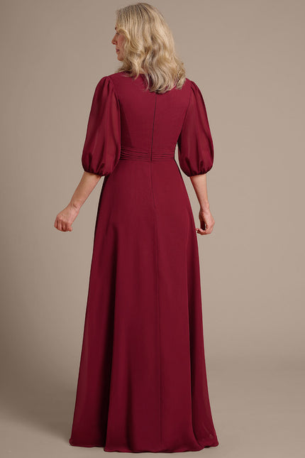 Robe Chic Mère Chic Bordeaux - gallery 6