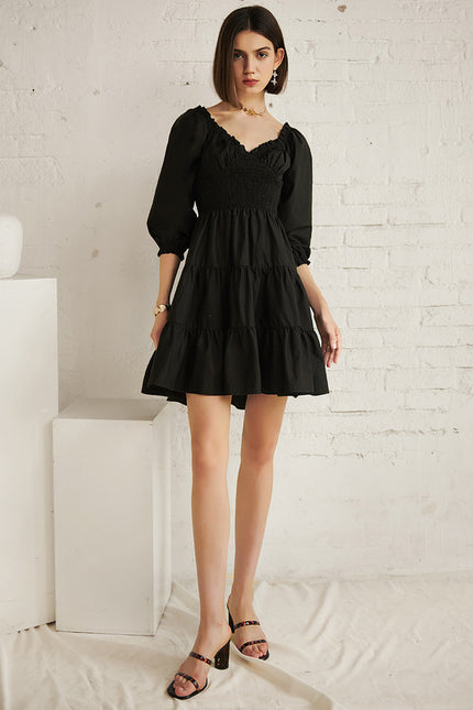 Robe Patineuse Chic Noire