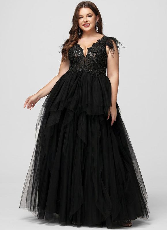 Robe De Soirée Longue Chic Noire - gallery 4