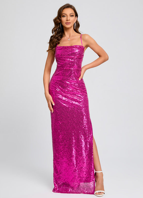 Robe Chic Paillette Marine Chic - gallery 9